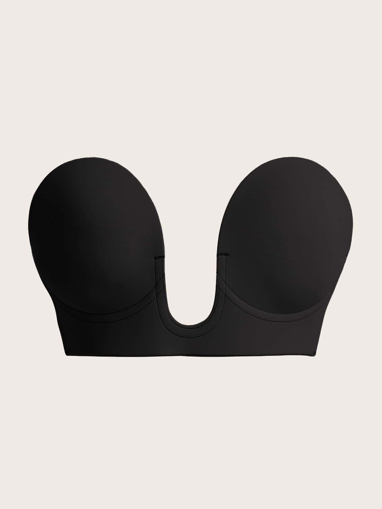 Dames Backless Bh | Ademend, Licht Gewatteerd, Diepe Plunge 1
