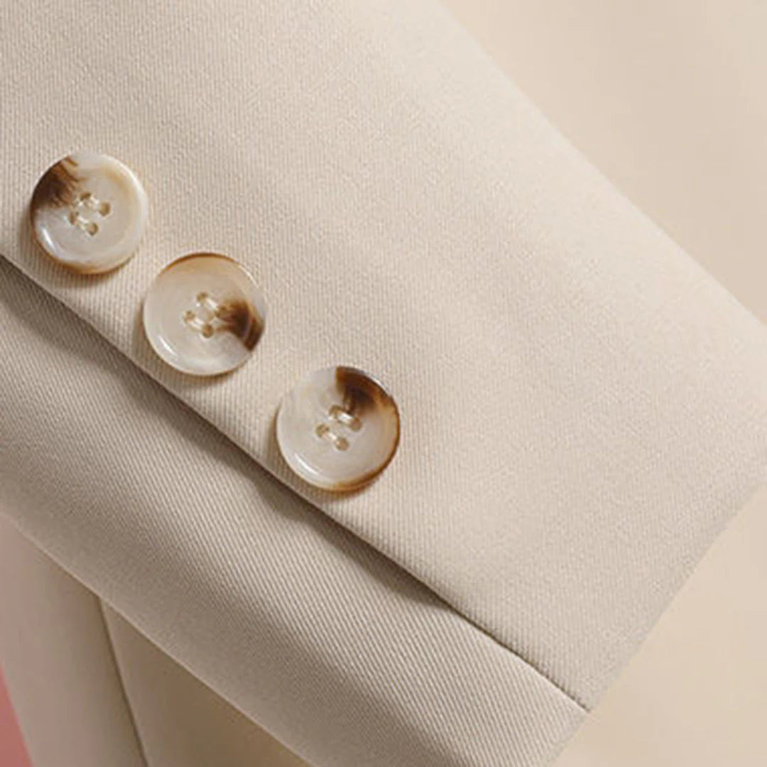 Dames Blazer | Lange Stijl met Riem, Elegant en Comfortabel 4