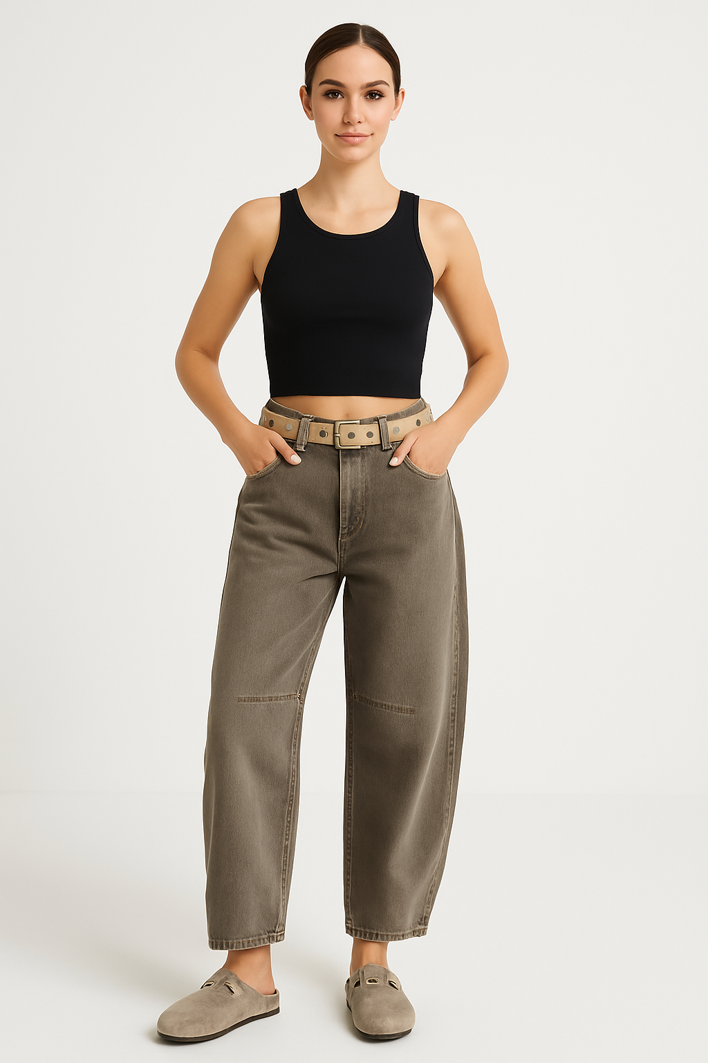 Dames Jeans | Dierenprint, Relaxed Fit Spijkerbroek 3