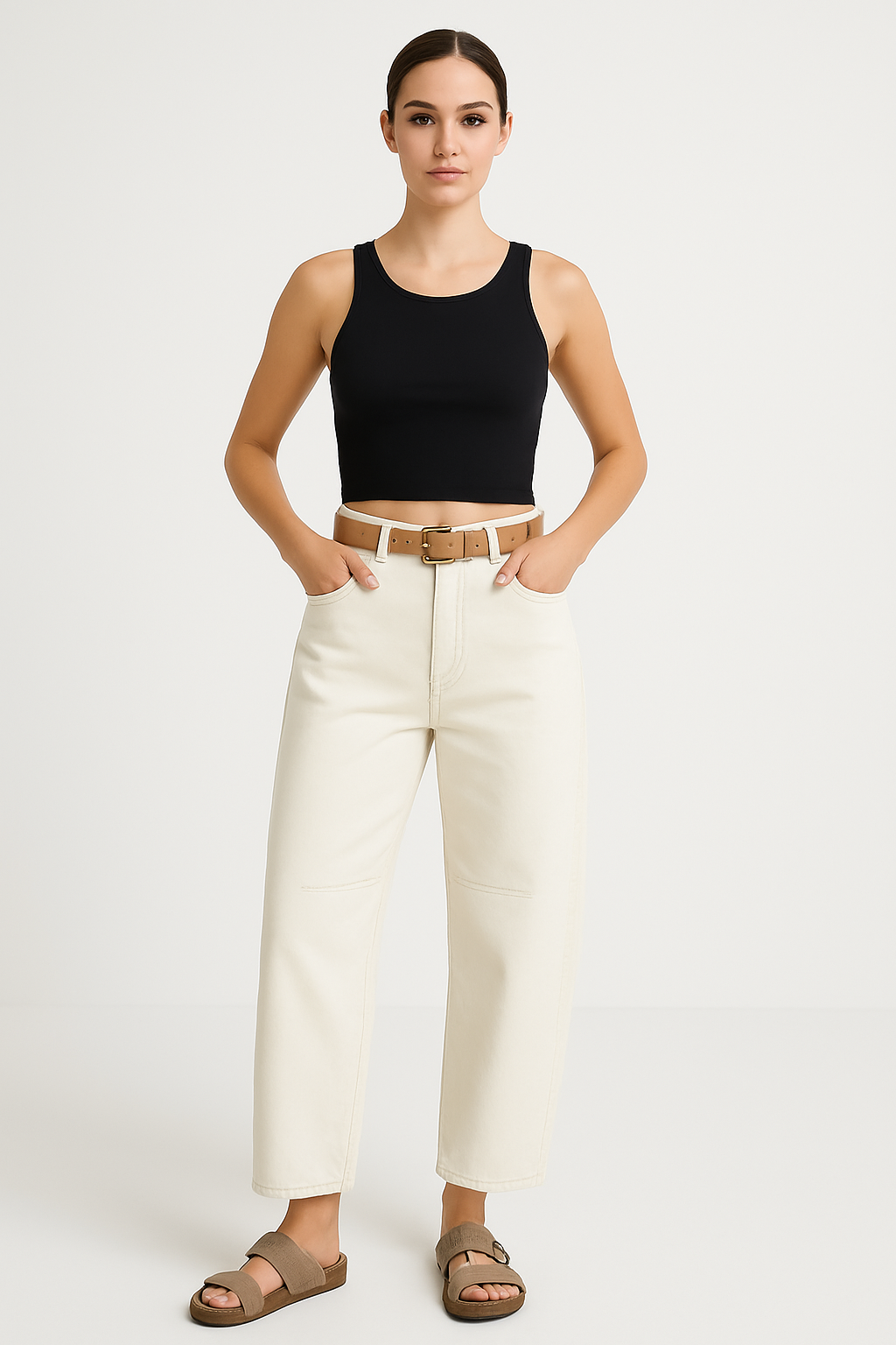 Dames Jeans | Dierenprint, Relaxed Fit Spijkerbroek 4