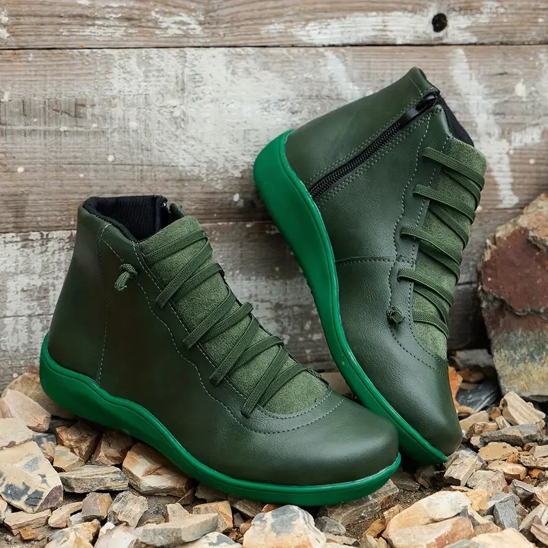 Dames Schoenen | Orthopedisch Leren met Rits, Comfortabel en Duurzaam 2