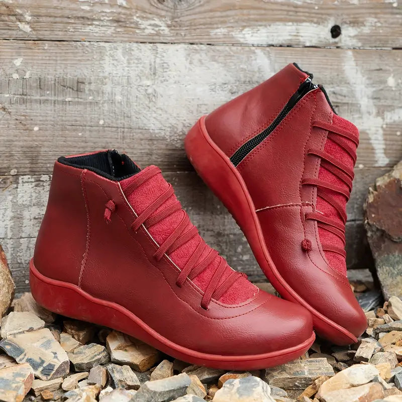 Dames Schoenen | Orthopedisch Leren met Rits, Comfortabel en Duurzaam 4