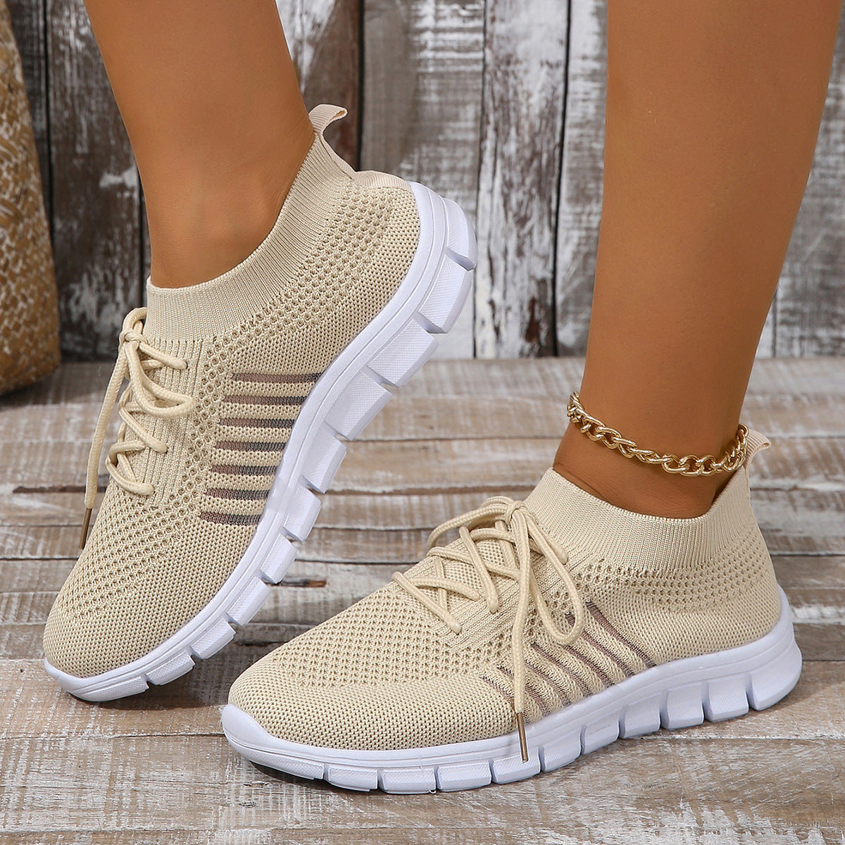 Dames Sneakers | Ademend Flyknit Mesh, Lichtgewicht en Casual 2