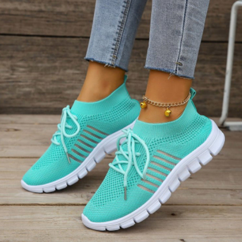 Dames Sneakers | Ademend Flyknit Mesh, Lichtgewicht en Casual 5