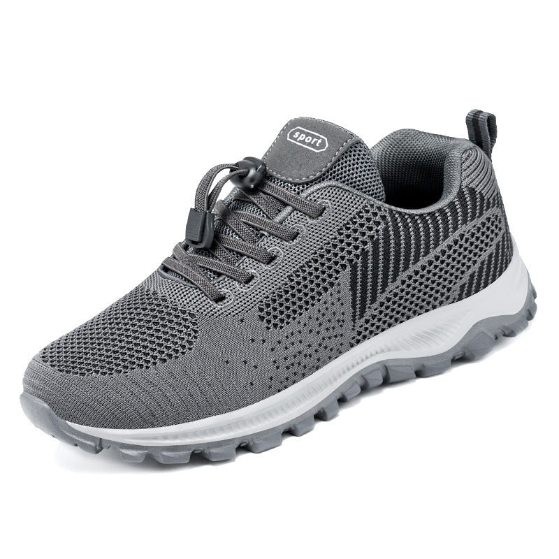 Dames Sneakers | Ademend Knit Mesh, Lichtgewicht Witte Sneakers Dames 4