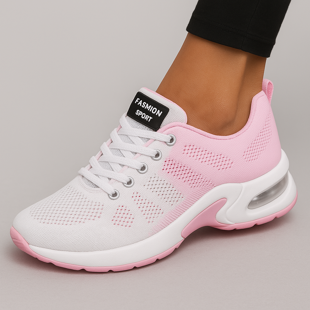 Dames Sneakers | Ademend Mesh, Comfortabele Zool, Witte Sneakers Dames 11