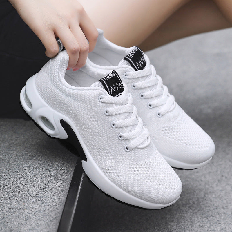 Dames Sneakers | Ademend Mesh, Gevoerde Zool, Witte Sneakers Dames 2
