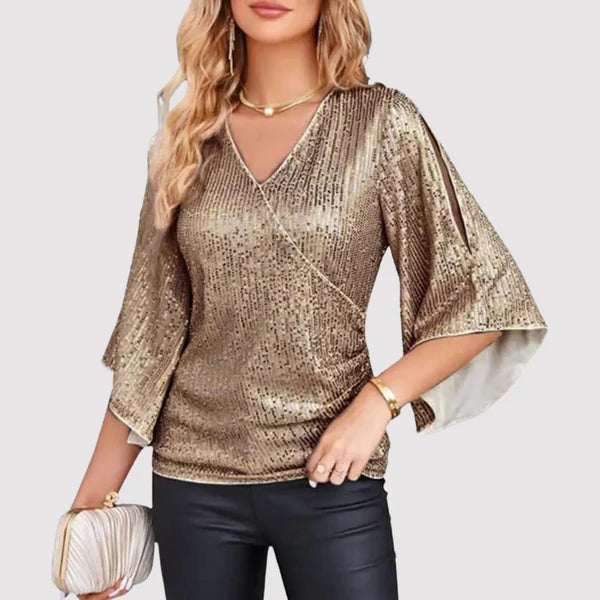 Dames Top | Sprankelend Design, Comfortabel en Flatterend 1