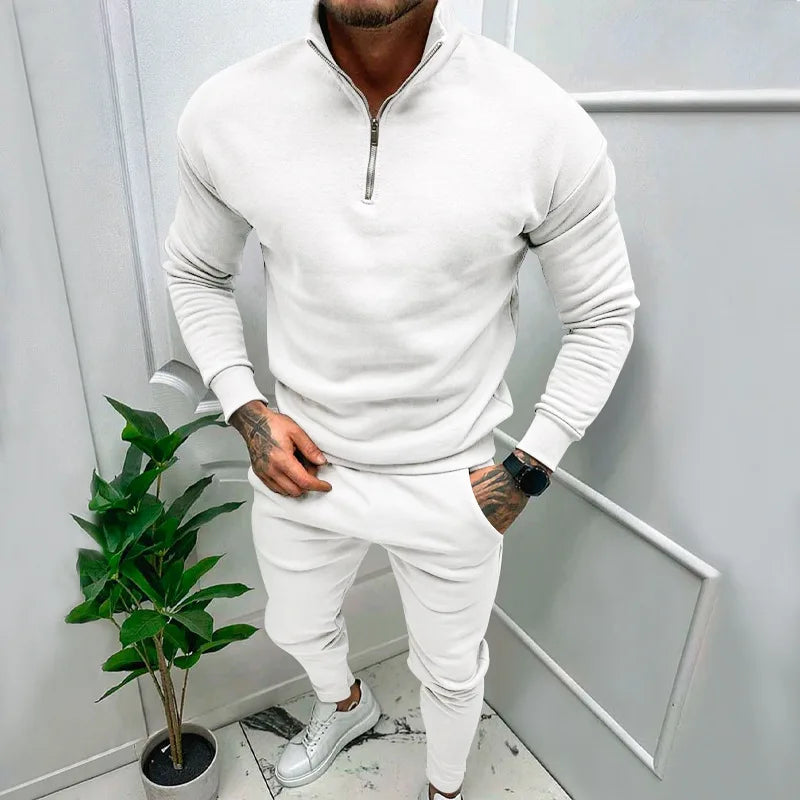 Heren Casual Set | Plus Velvet, Lange Mouwen 6