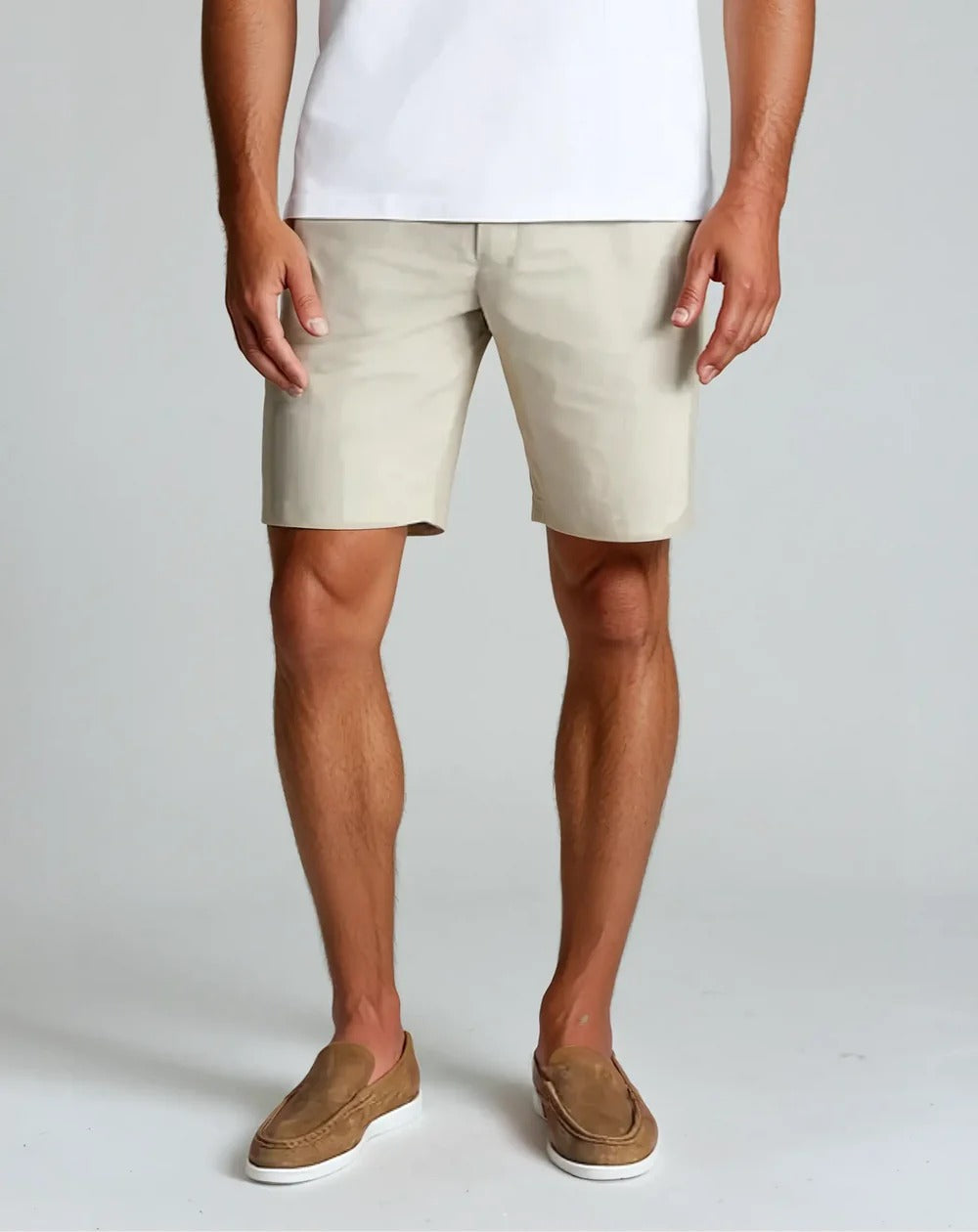 Heren Korte Broek | Ademend Slim Fit, Casual Korte Broeken 2