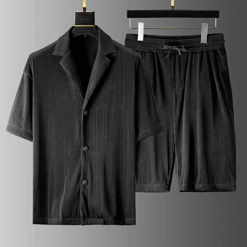 Heren Polo en Shorts Set | Ademend, Ontspannen Pasvorm 0