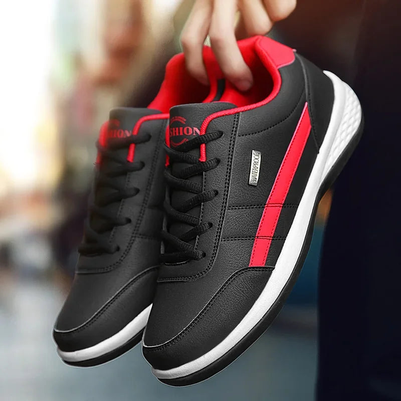 Heren Sneakers | Ademend Textiel, Trendy Ontwerp 0
