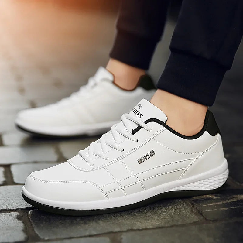 Heren Sneakers | Ademend Textiel, Trendy Ontwerp 3