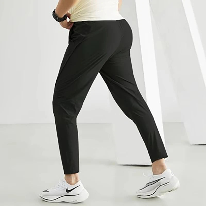 Heren Sportbroek | Sneldrogend Melkzijde, Comfortabel en Sportief 0