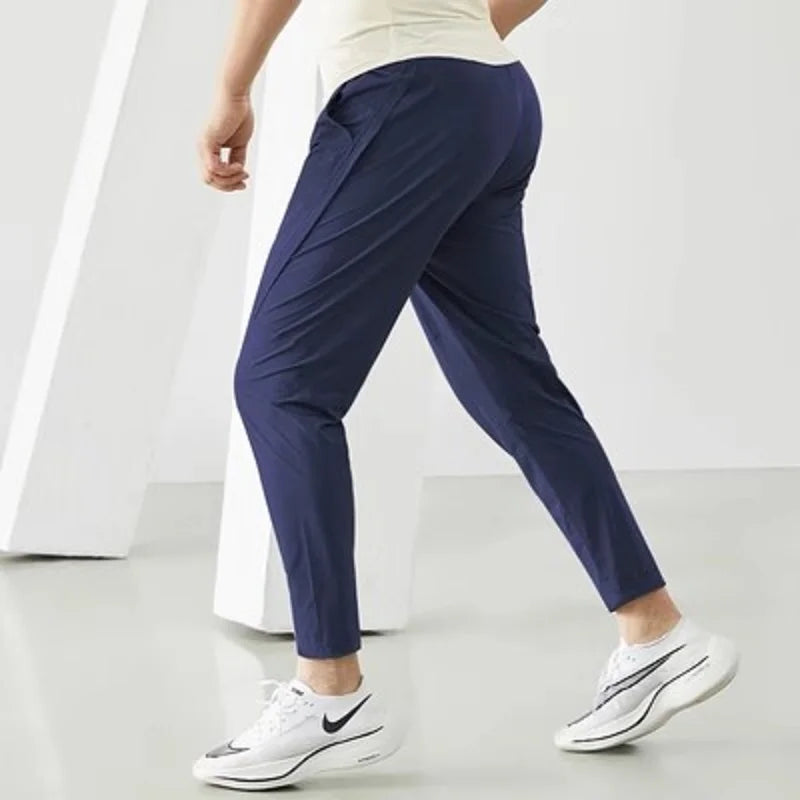 Heren Sportbroek | Sneldrogend Melkzijde, Comfortabel en Sportief 2