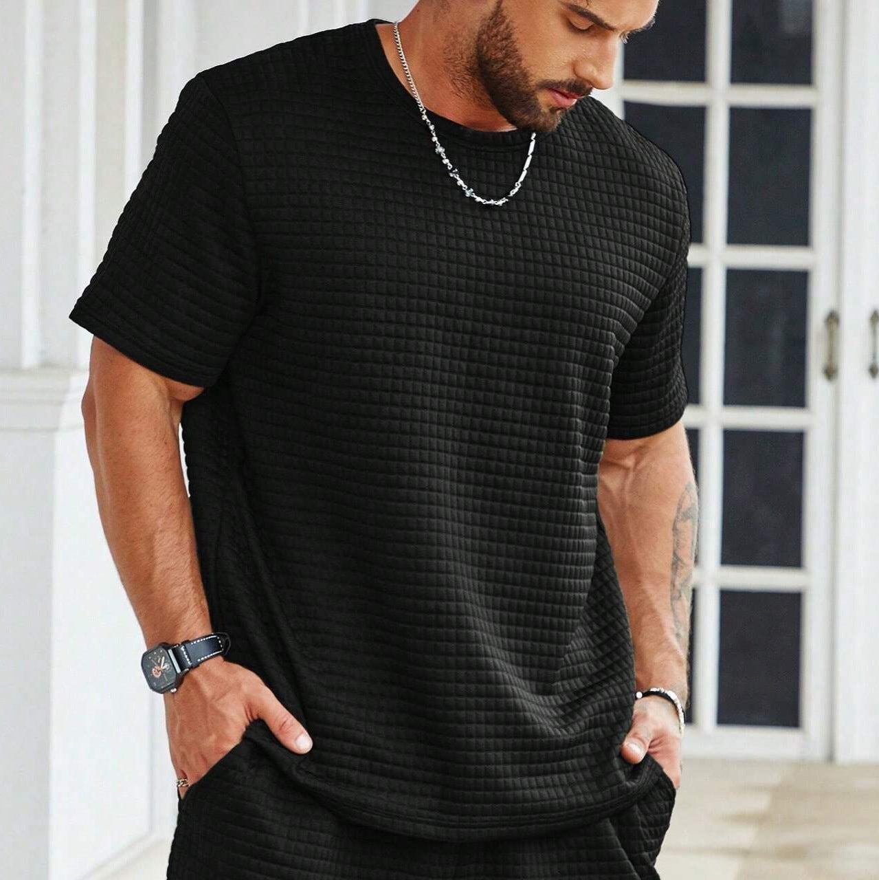 Heren T-shirt | Relaxed Fit, Ademend 1