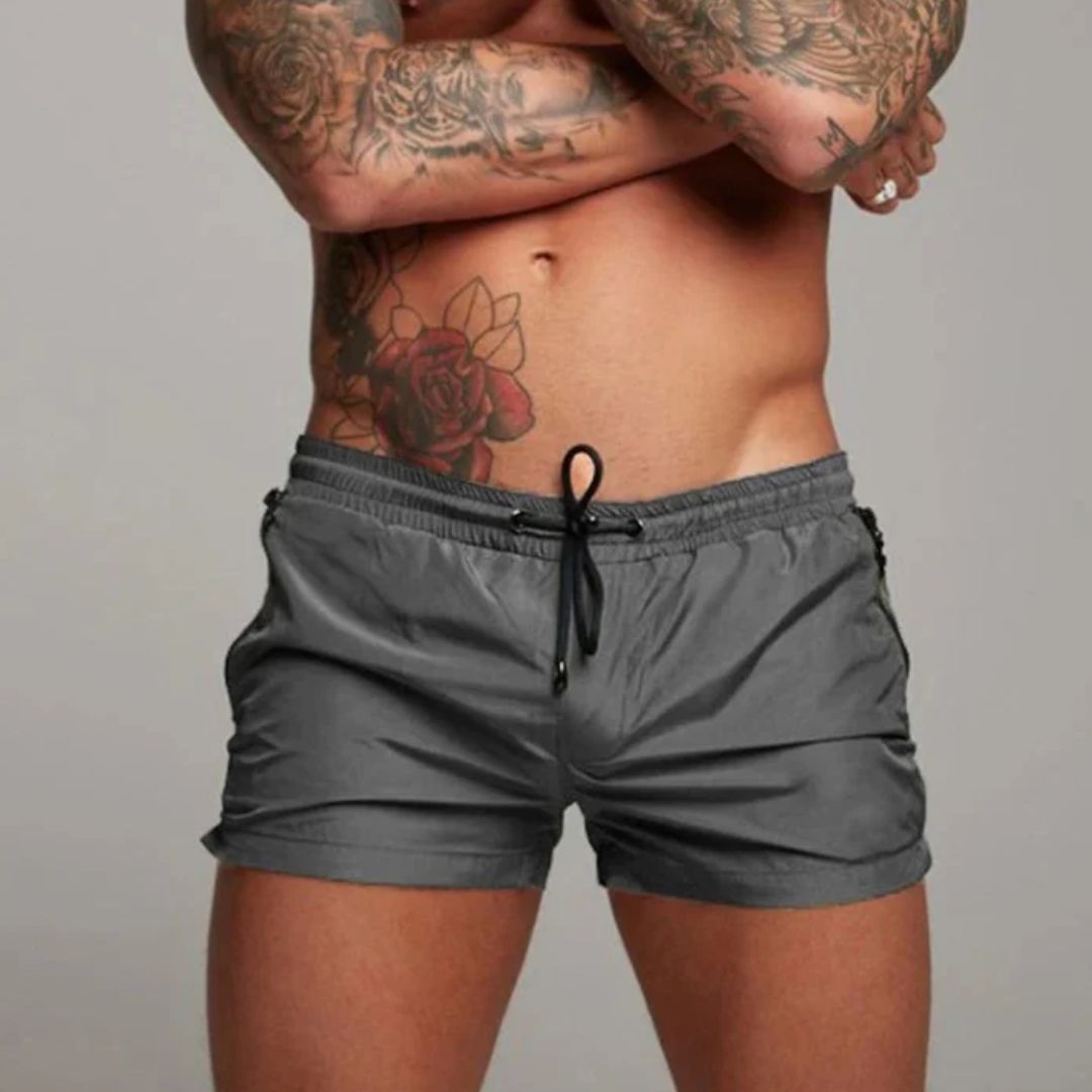 Heren Zwemshort | Sneldrogend, Slim Fit, Ritszakken 3