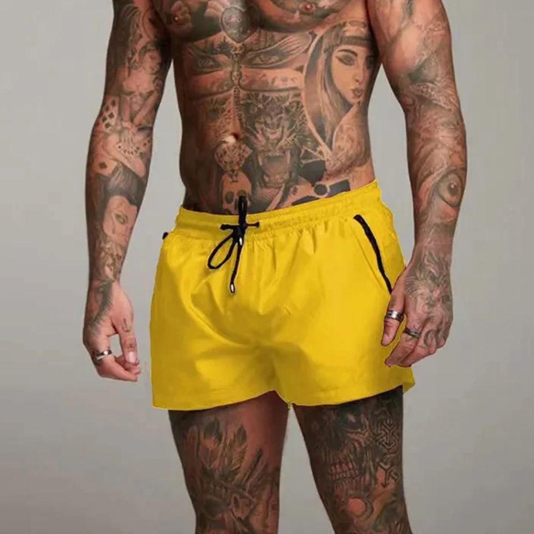 Heren Zwemshort | Sneldrogend, Slim Fit, Ritszakken 7