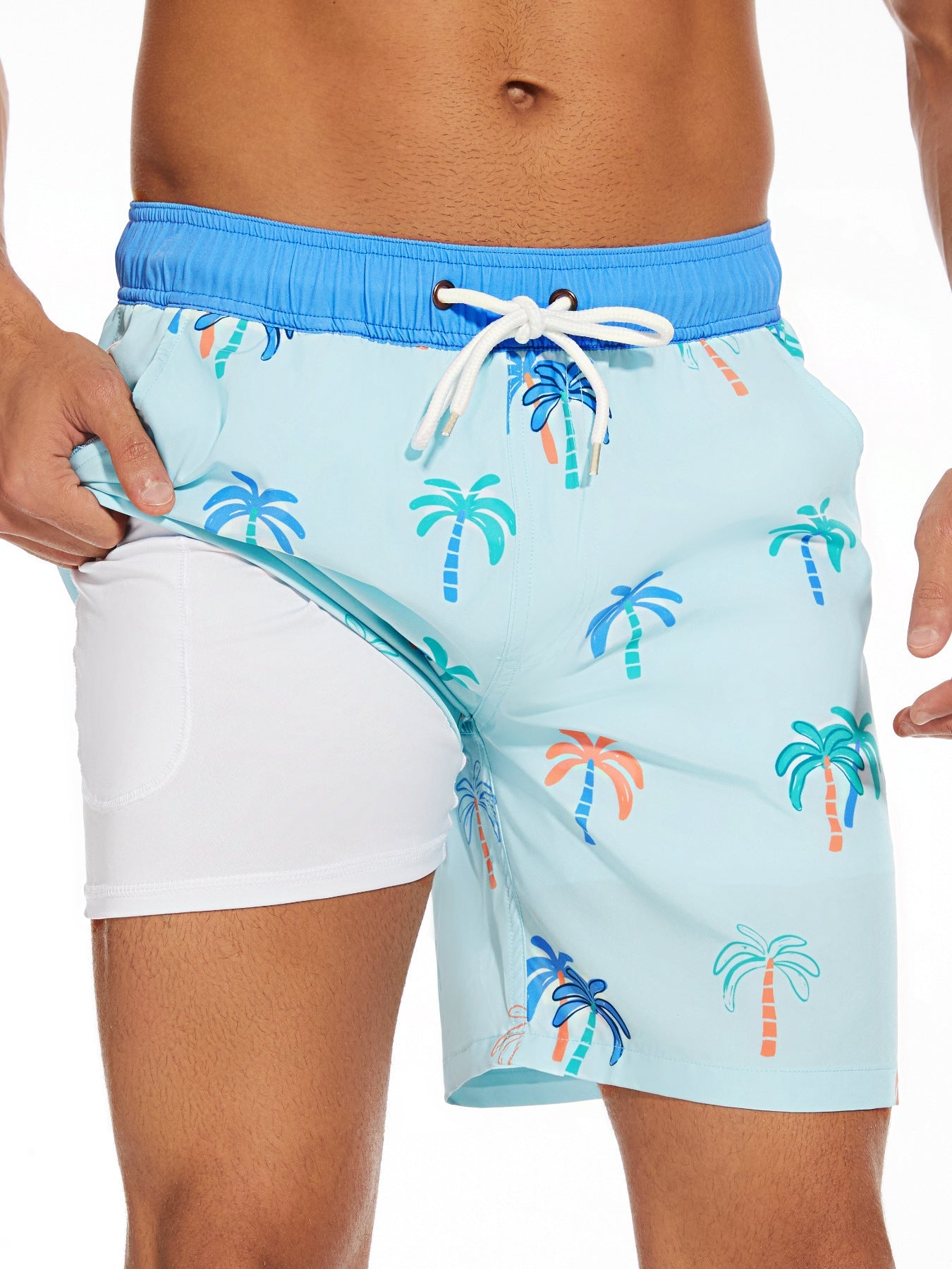 Heren Zwemshorts | Sneldrogend, Ademend Materiaal, Mid-Thigh Pasvorm 1