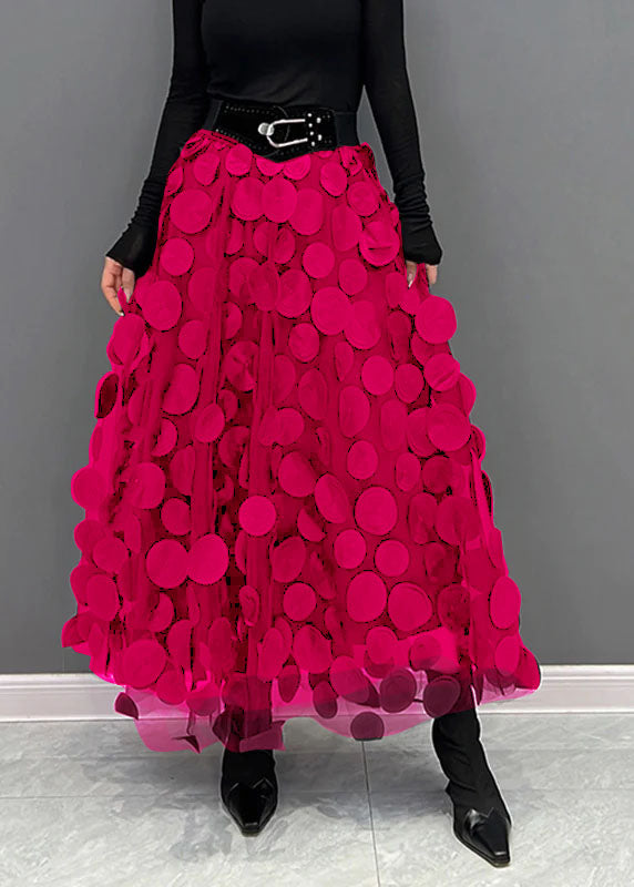 Vrouwen A-Lijn Midi Rok | Gelaagd Tulle, Elegante Pasvorm 3