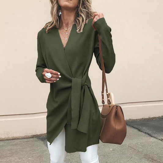 Dames Jurk | Lichtgewicht Wrap Model, Tijdloze Elegantie 0