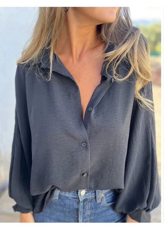 Dames T-Shirt | Minimalistisch Ruffled Design, Luxe Polyester 0