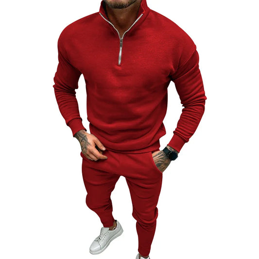 Heren Casual Set | Plus Velvet, Lange Mouwen 1