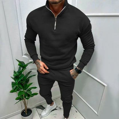Heren Casual Set | Plus Velvet, Lange Mouwen 4