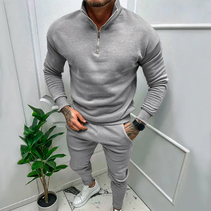 Heren Casual Set | Plus Velvet, Lange Mouwen 5
