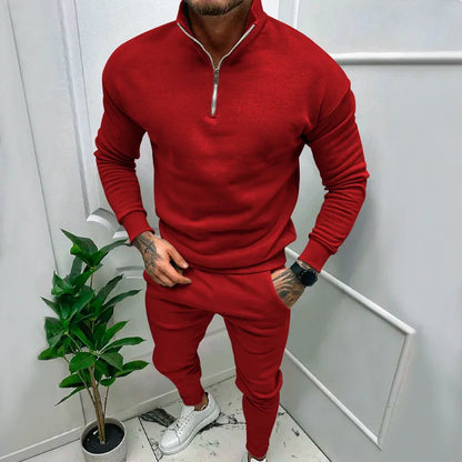 Heren Casual Set | Plus Velvet, Lange Mouwen 9