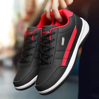 Heren Sneakers | Ademend Textiel, Trendy Ontwerp 0