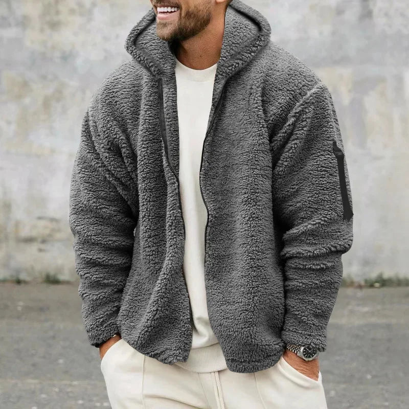 Heren Winterjas | Dubbelzijdig Fleece, Casual en Warm 2