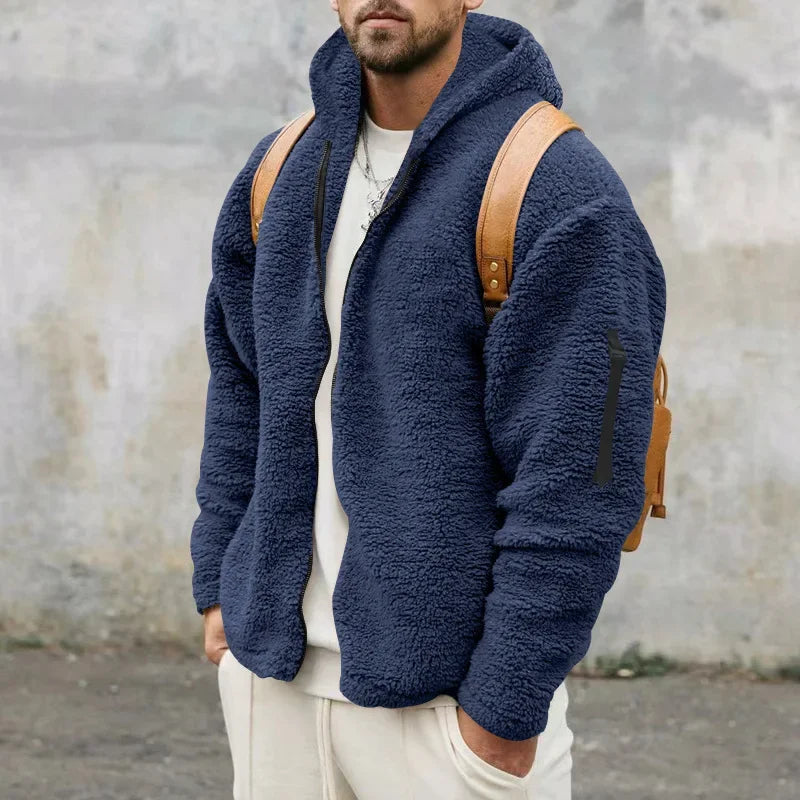 Heren Winterjas | Dubbelzijdig Fleece, Casual en Warm 3