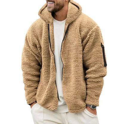 Heren Winterjas | Dubbelzijdig Fleece, Casual en Warm 4