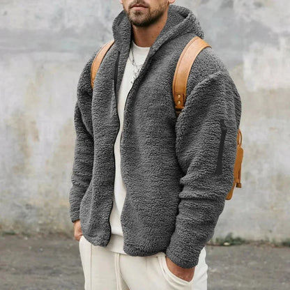 Heren Winterjas | Dubbelzijdig Fleece, Casual en Warm 7