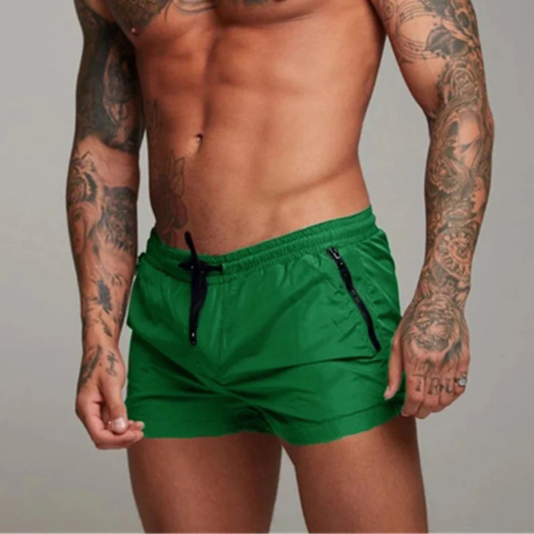 Heren Zwemshort | Sneldrogend, Slim Fit, Ritszakken 1